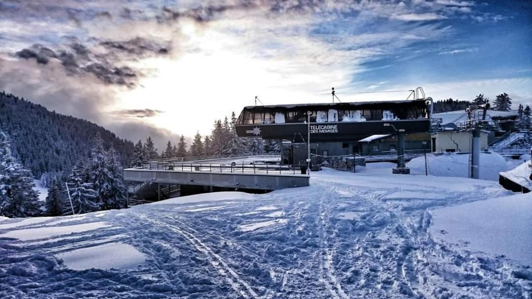 Votre studio balnéo bien-être à la montagne Thollon-les-Memises Exterior foto