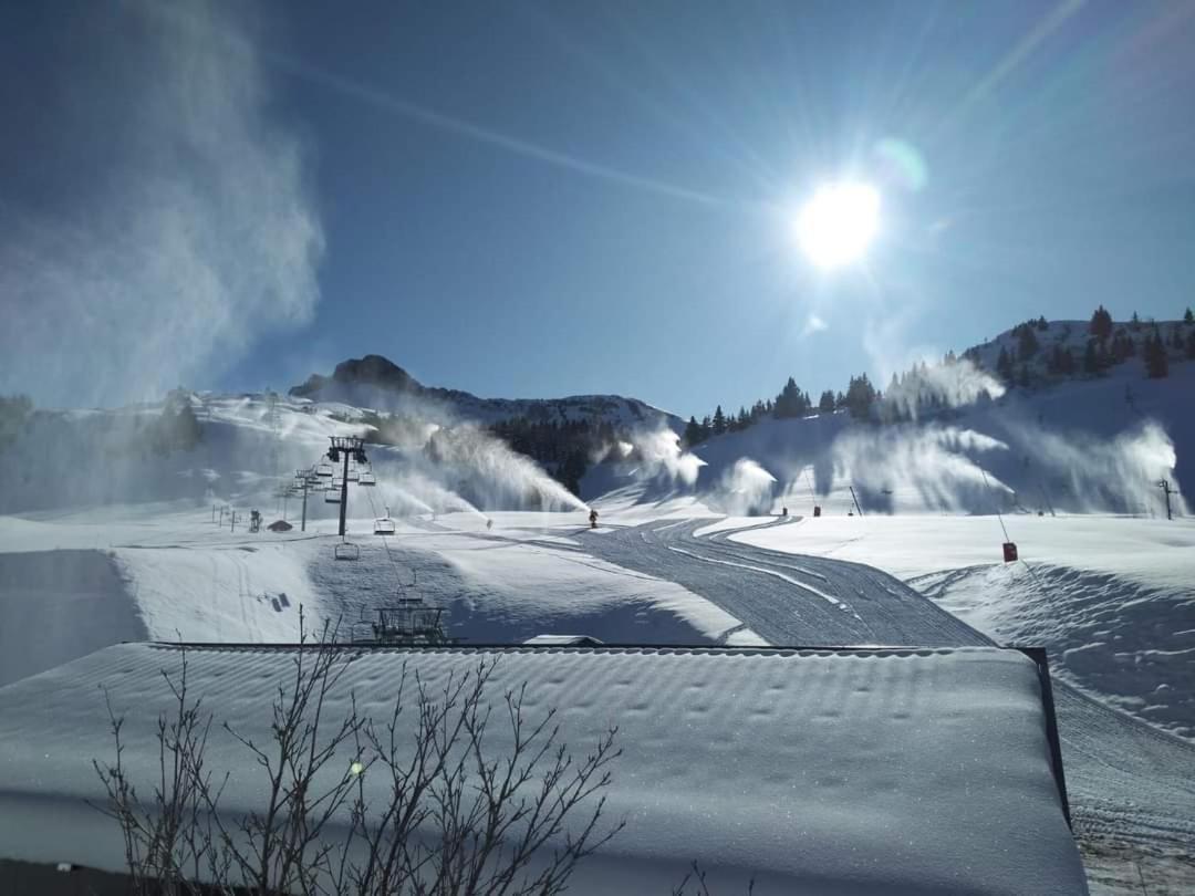 Votre studio balnéo bien-être à la montagne Thollon-les-Memises Exterior foto