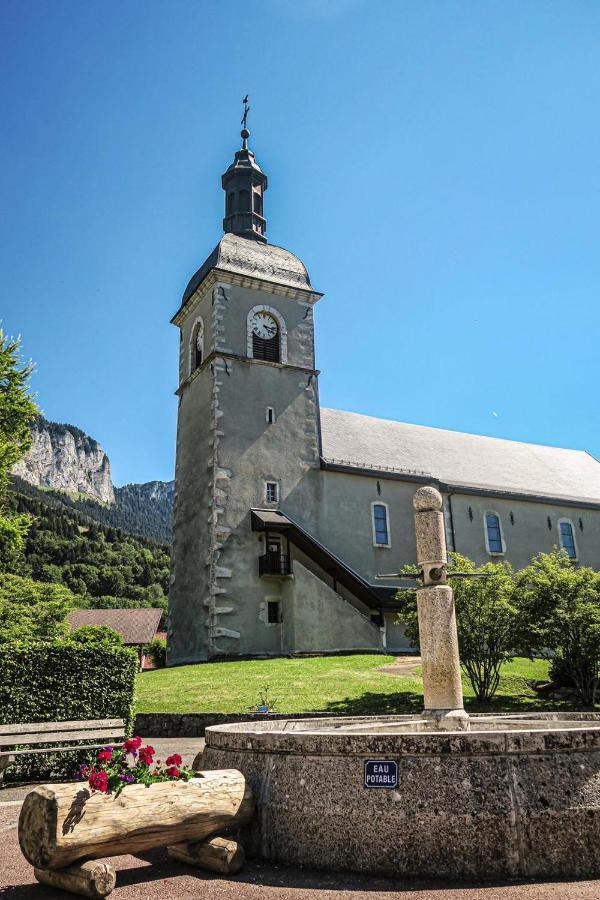Votre studio balnéo bien-être à la montagne Thollon-les-Memises Exterior foto