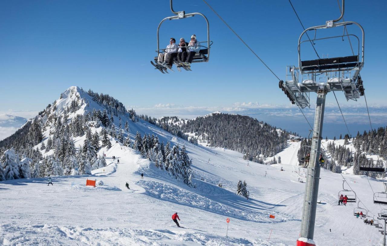 Votre studio balnéo bien-être à la montagne Thollon-les-Memises Exterior foto